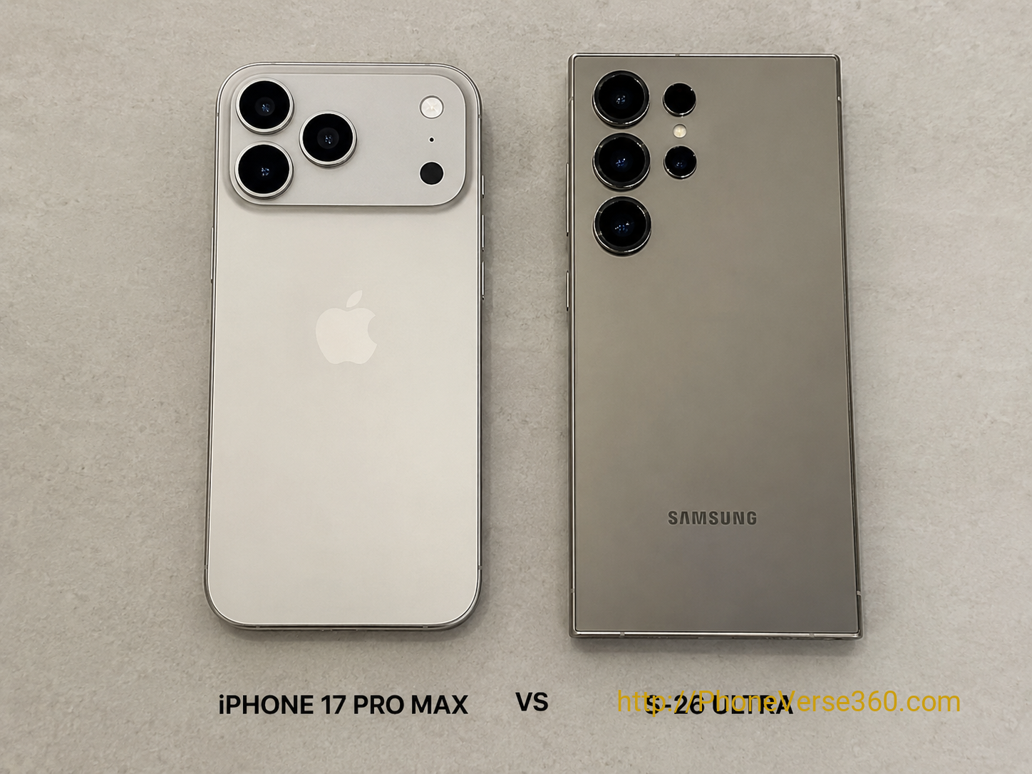 Iphone 17 Pro Max Vs Samsung S-26 Ultra: Detail Comparison.