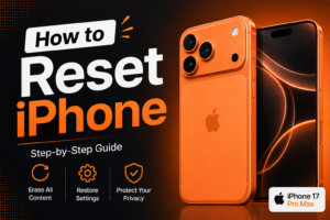 reset iPhone